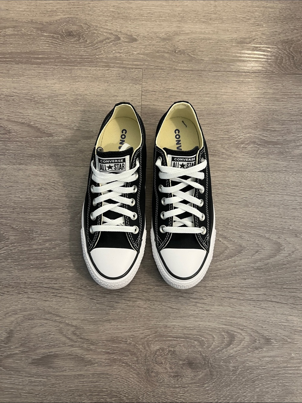 Brand New - Converse Chuck Taylor All Star Low Top Sneakers Black - Picture 2 of 4